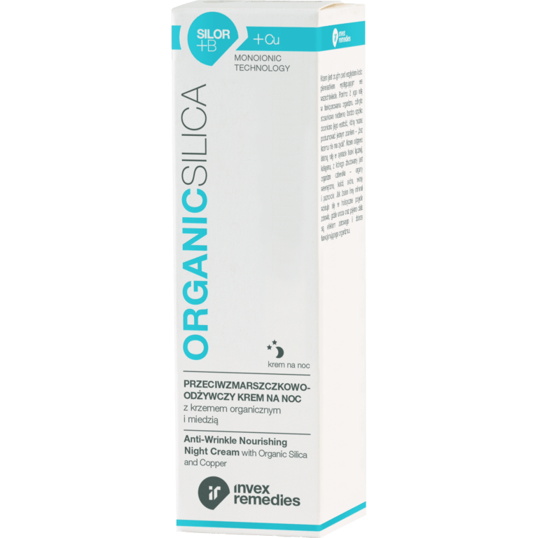 Anti-wrinkle and nourishing night cream with organic silicon and copper SILOR+Cu 30 ml