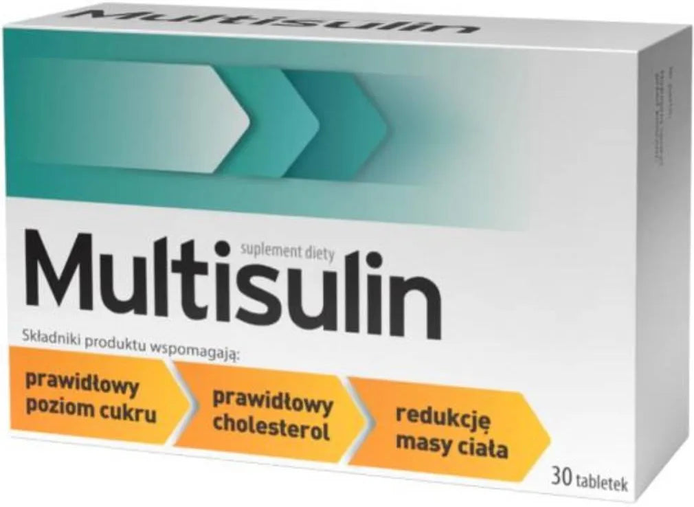 Multisulin - 30 tablets, for metabolic balance support