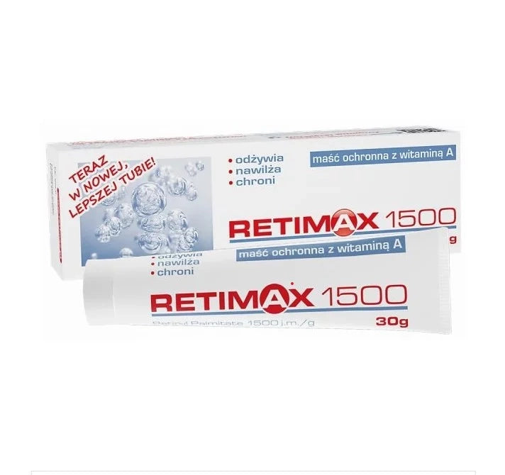 RETIMAX 1500 Protective Ointment with Vitamin A, for skin regeneration and protection