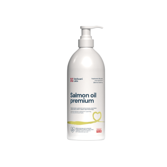VetAcani Salmon oil premium 250ml, Supplement for Dogs