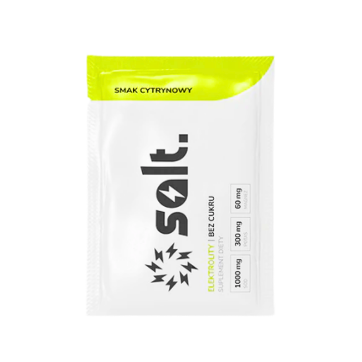 Salt. Electrolytes & Sugar Free Lemon Flavour