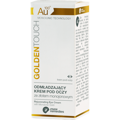 Rejuvenating Eye Cream with Monoionic Gold Au100 15 ml