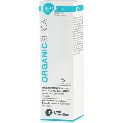 Anti-wrinkle and Nourishing Night cream with Organic Silicon and Copper SILOR+Cu 30 ml
