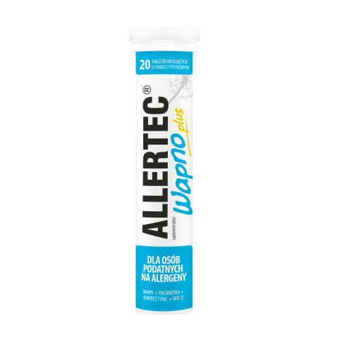 Allertec Calcium Plus - effervescent tablets, 20 pcs.