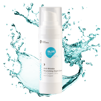 Anti-wrinkle and Nourishing Night cream with Organic Silicon and Copper SILOR+Cu 30 ml
