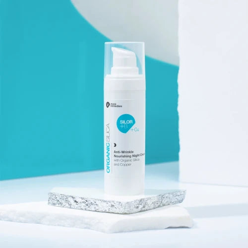 Anti-wrinkle and nourishing night cream with organic silicon and copper SILOR+Cu 30 ml