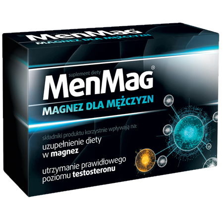 MenMag - 30 tablets, for magnesium and nervous system support