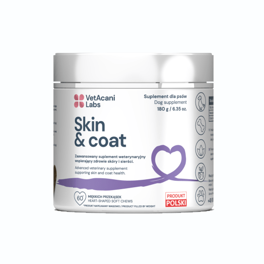 VetAcani Skin&Coat supplement 180g, Supplement for Dogs