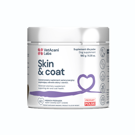 VetAcani Skin&Coat supplement 180g, Supplement for Dogs