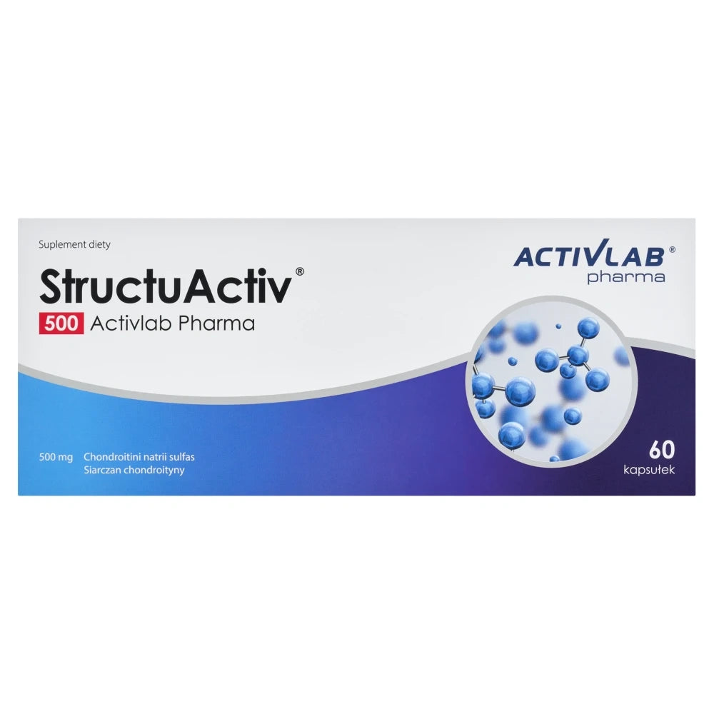 StructuActiv 500 - 60 tablets,  for joint health and cartilage support